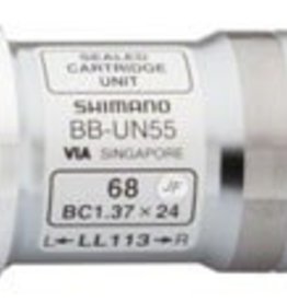 Shimano Shimano UN55 68x127mm Square Taper English Bottom Bracket