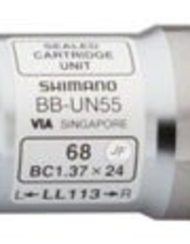 Shimano Shimano UN55 68x127mm Square Taper English Bottom Bracket