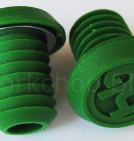 Hoffman Hoffman Bar Ends - Green