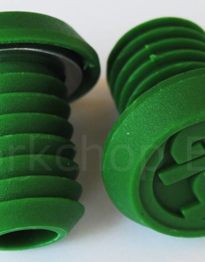 Hoffman Hoffman Bar Ends - Green