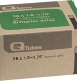 Teravail 26x1.5-1.75 Q-Tubes Schrader Valve Tube 165g