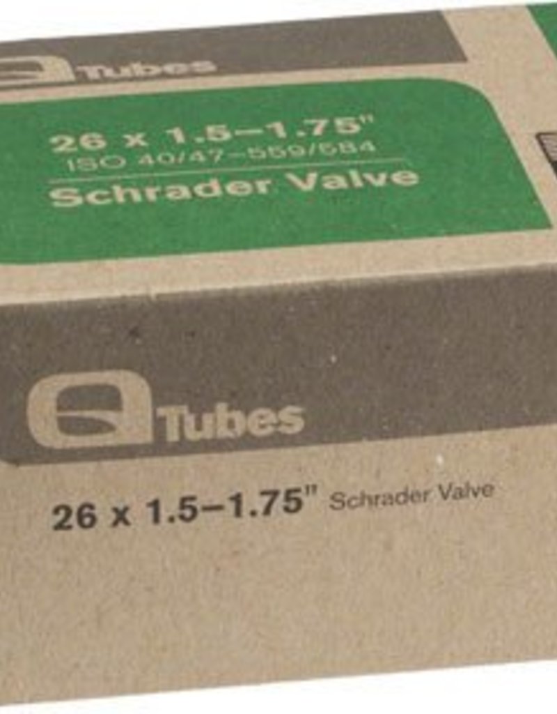 Teravail 26x1.5-1.75 Q-Tubes Schrader Valve Tube 165g