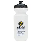 IMBA Water Bottle: 21oz~ White Logo