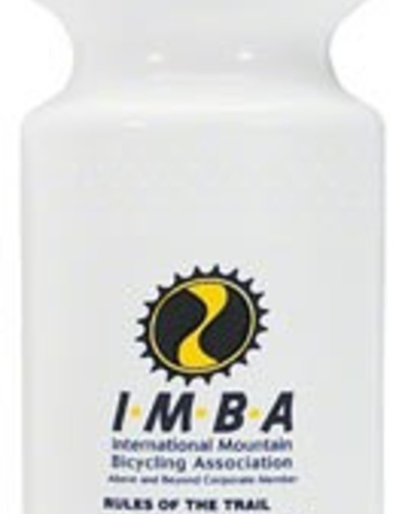 IMBA Water Bottle: 21oz~ White Logo