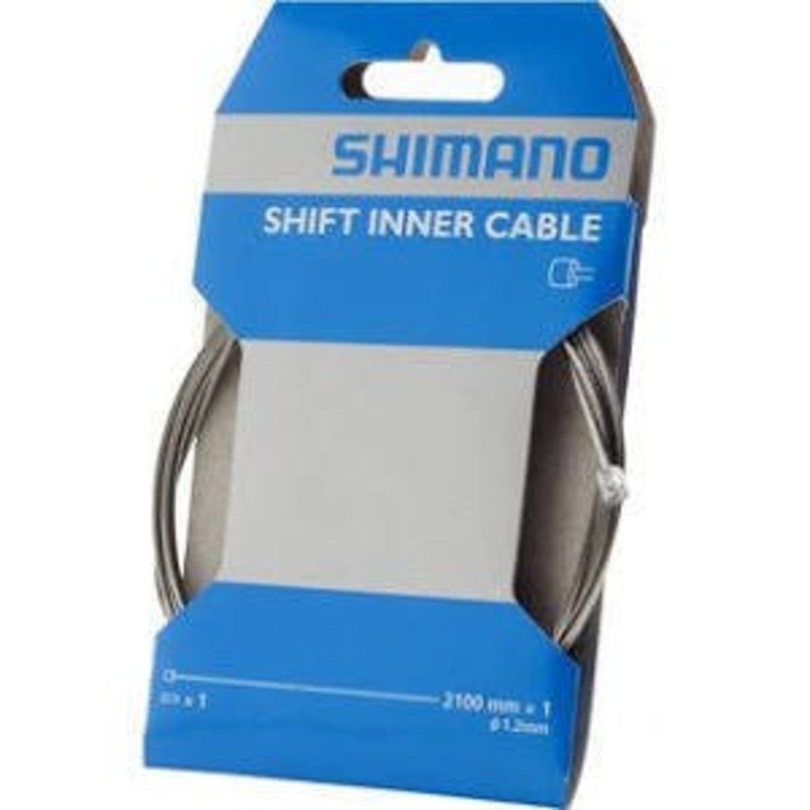 Shimano Shimano Zinc Derailleur Cable 1.2 x 2100mm