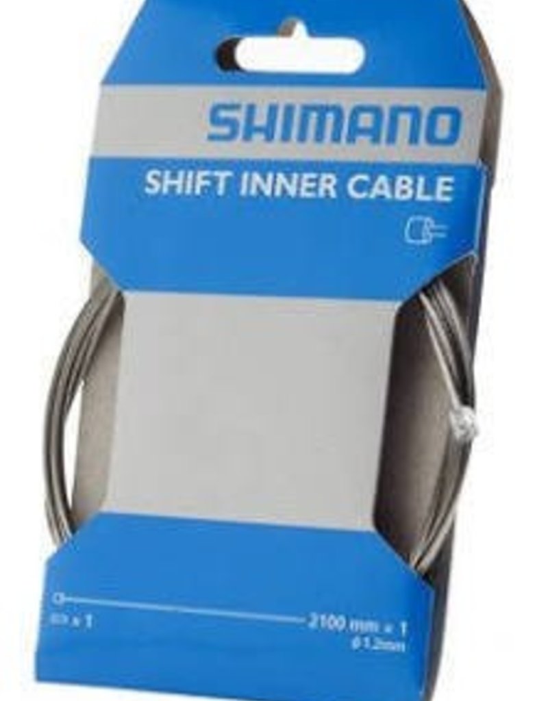 Shimano Shimano Zinc Derailleur Cable 1.2 x 2100mm