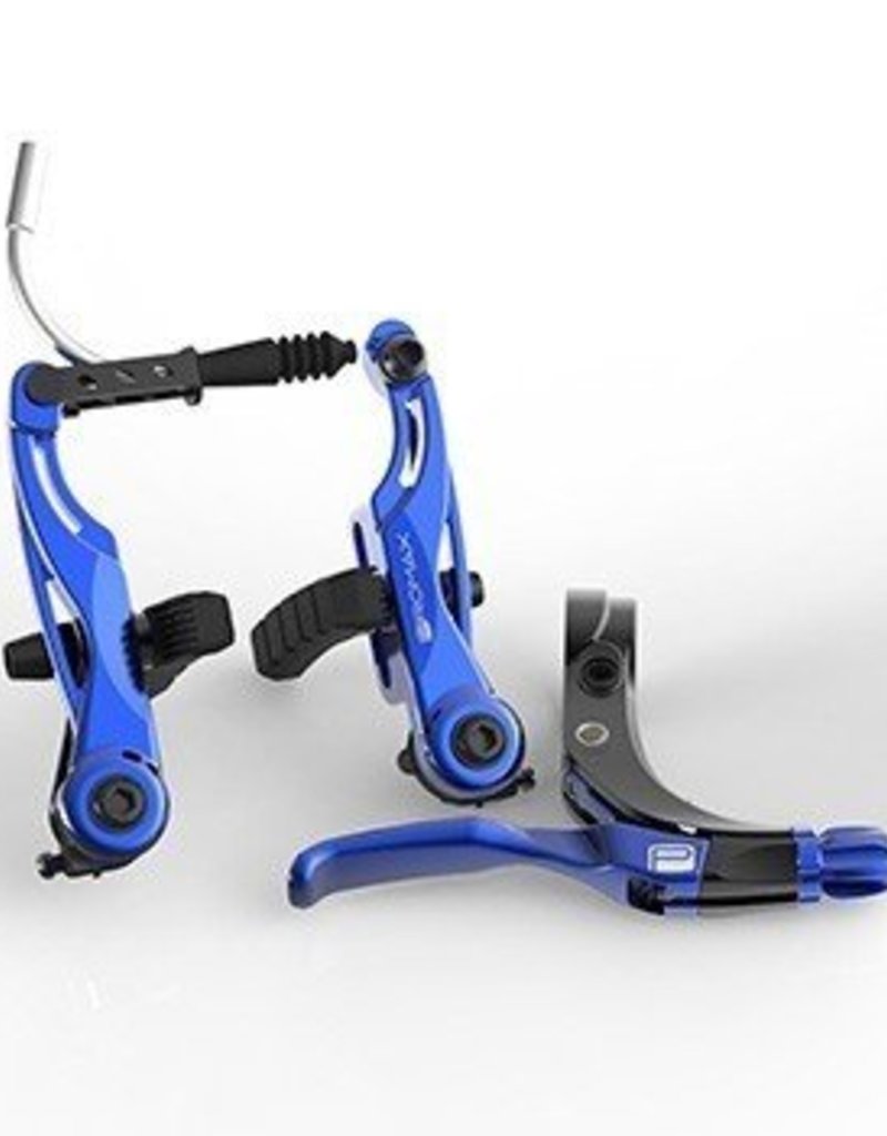 Promax Promax P-1/Click V-Point Linear Pull Brake Kit - 108mm, Blue