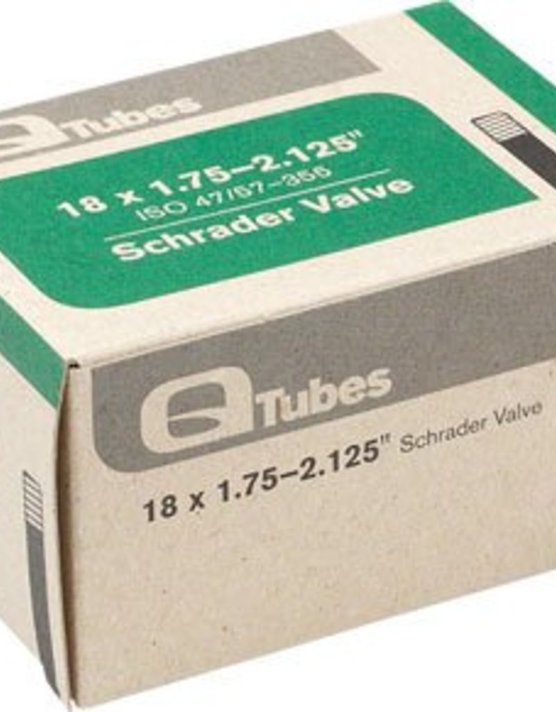 Teravail 18x1.50-2.25 Q-Tubes Schrader Valve Tube 118g *Low Lead Valve*