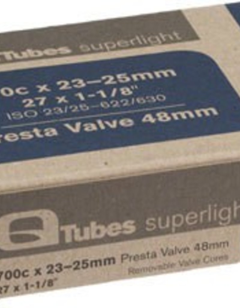 700x23-25mm Q-Tubes Superlight 48mm Presta Valve Tube
