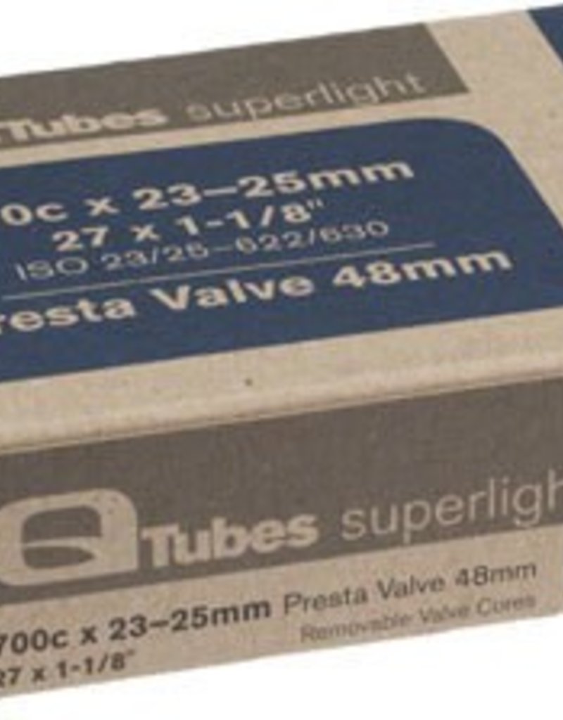 Teravail 700x23-25mm Q-Tubes Superlight 48mm Presta Valve Tube
