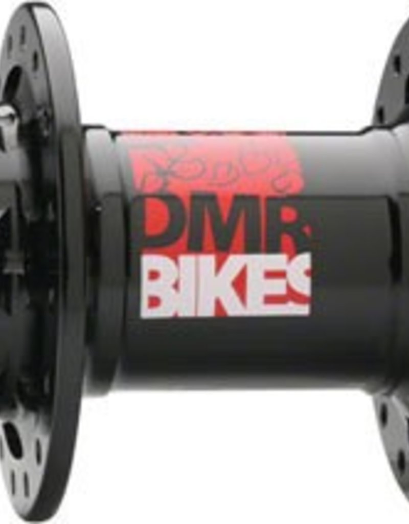 DMR DMR Convertable Front Hub, 20mm/110mm 6-Bolt Disc 32h Black