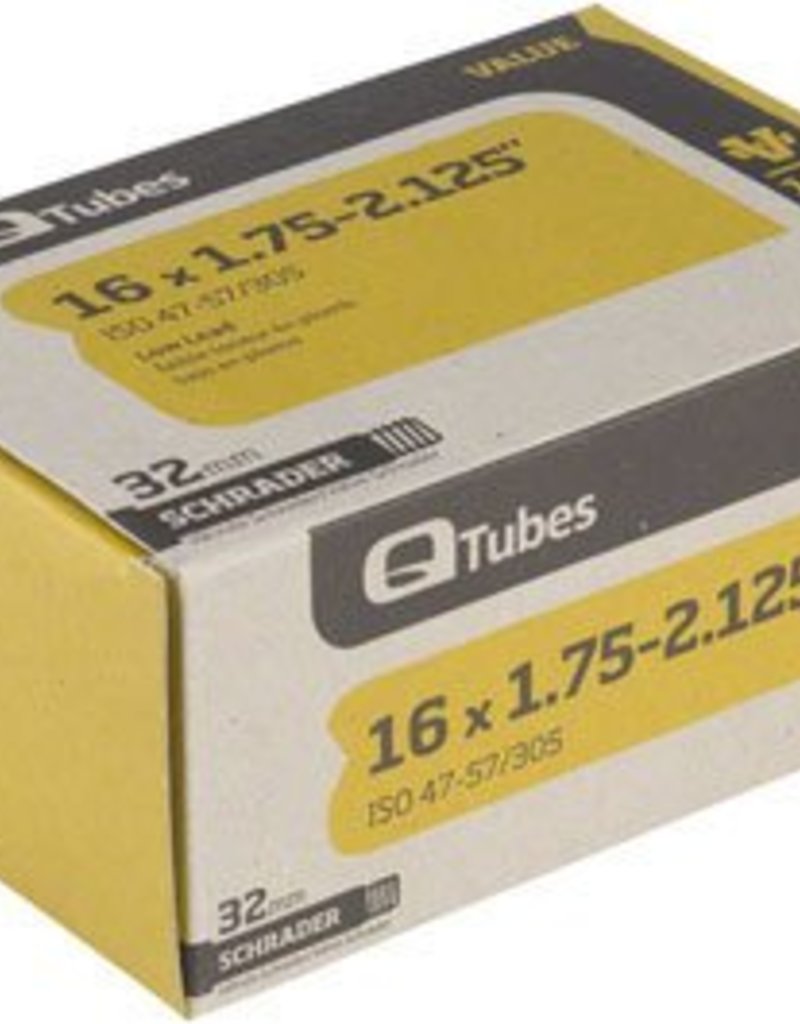 16x1.75-2.125 Q-Tubes Value Series Tube with Low Lead Schrader Valve