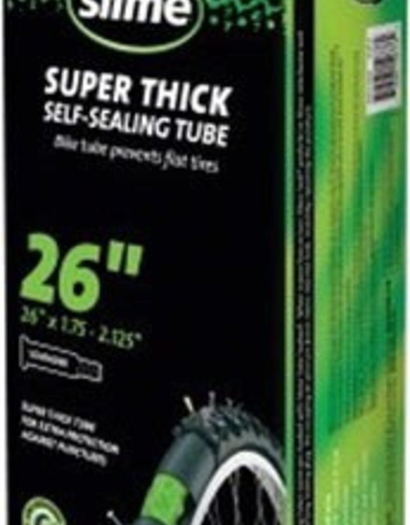 Slime 26x1.75-2.125, Slime Thick Smart Tube, Schrader Valve