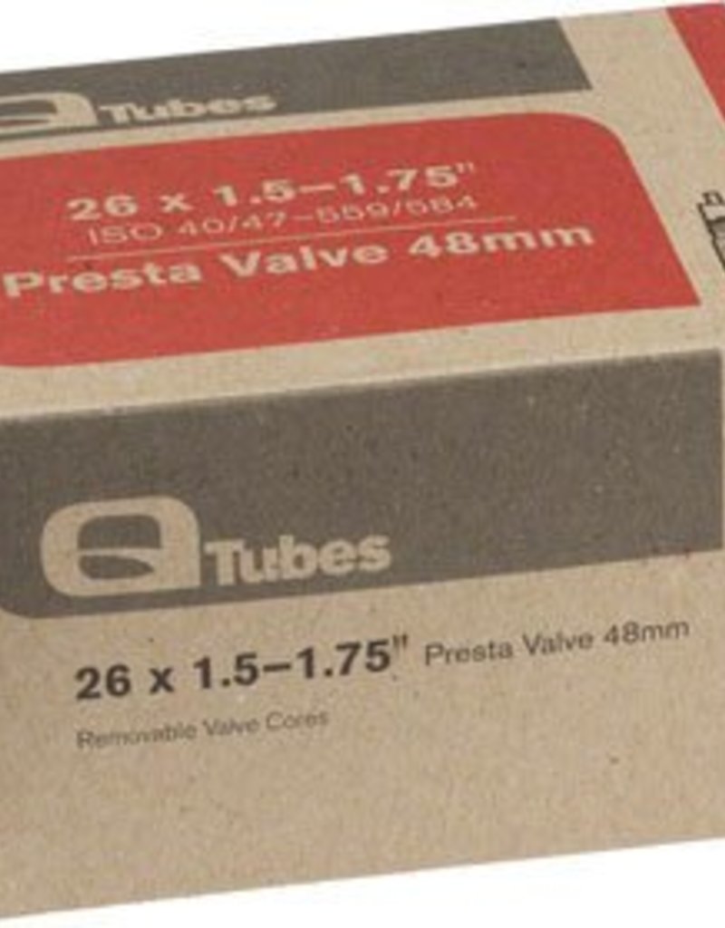 26x1.5-1.75 Q-Tubes 48mm Presta Valve Tube