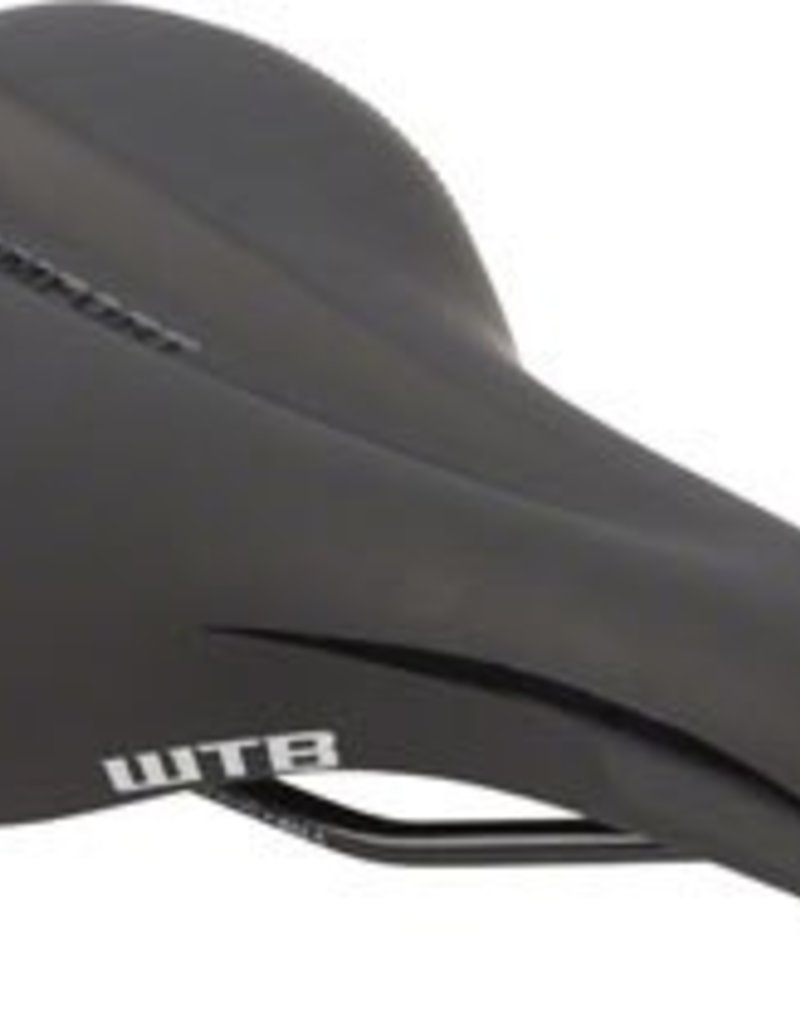 WTB WTB Comfort Sport Saddle: Steel Rails, Black