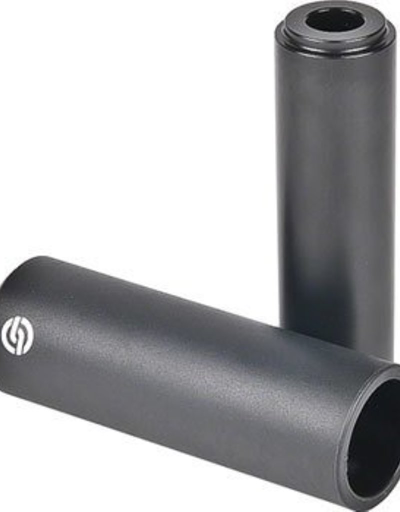 Salt Salt Pro Pegs Steel with Nylon Sleeves 14mm with 10mm Adaptors Black