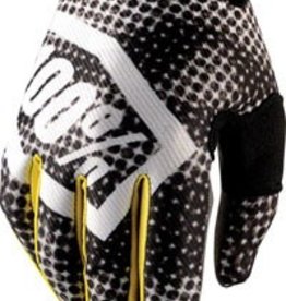 100% 100% Ridefit Full Finger Glove: Corpo Blurred Camo SM