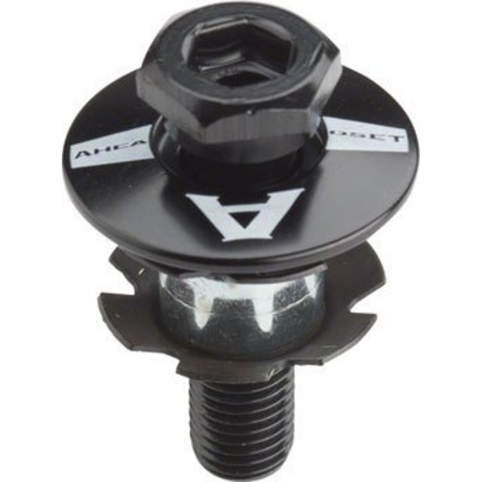 Aheadset Aheadset Hollow Top Cap, Bolt and Starnut for 1-1/8" Threadless Freestyle Headsets