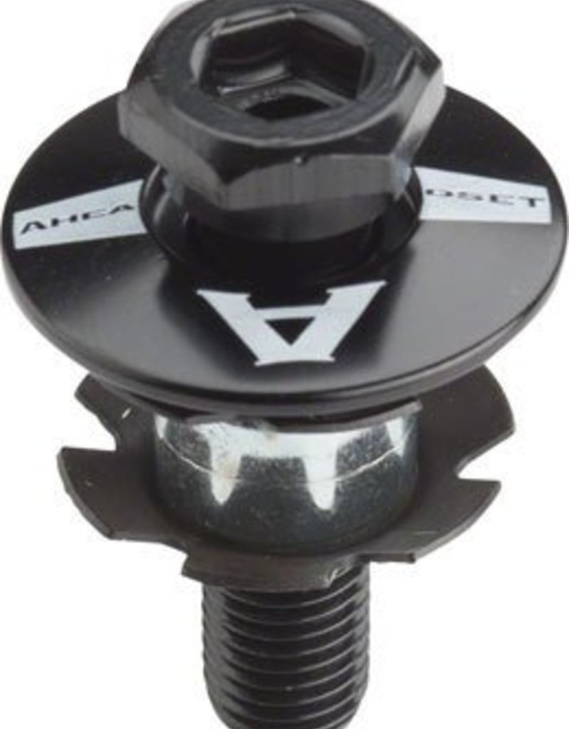 Aheadset Aheadset Hollow Top Cap, Bolt and Starnut for 1-1/8" Threadless Freestyle Headsets