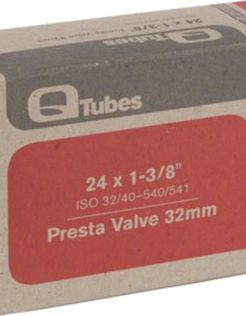 Teravail 24x1-3/8 Q-Tubes 32mm Presta Valve Tube 122g