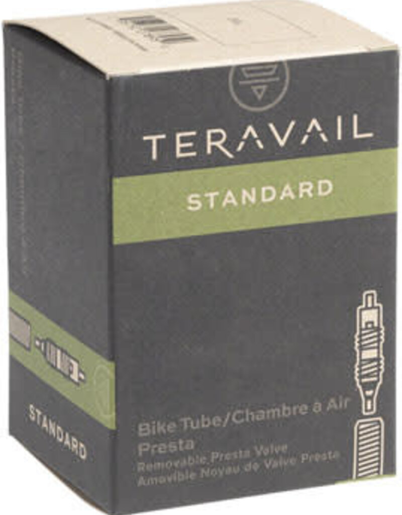 Teravail 700x18-23 Presta Valve Tube, 48mm PV