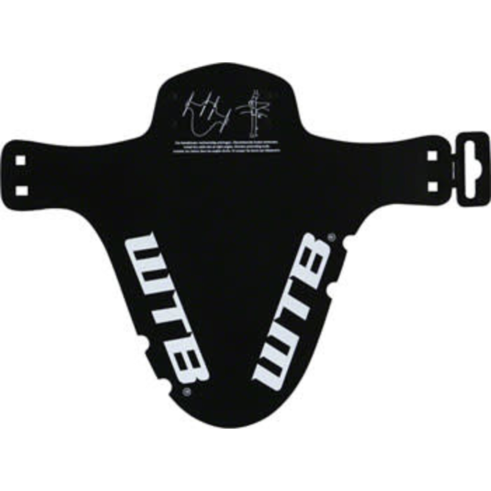 WTB WTB Logo MTB Mud Guard, Fork Mount, Black
