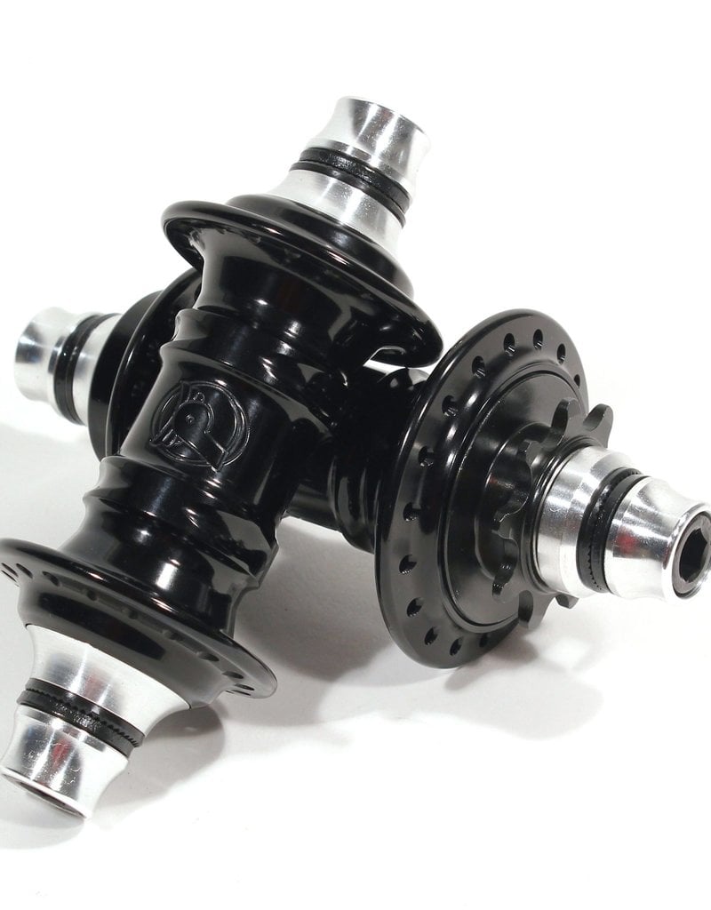 Profile Racing Profile Racing Mini BMX Hub Set, 36 Hole 14mm/3/8" Axles Chromoly Cassette