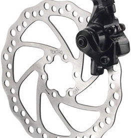 Tektro Tektro Aries MD-M300 Cable/Mechanical, Post Mount Disc Caliper for Long-Pull Levers, Black