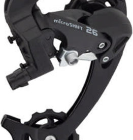 Microshift microSHIFT M26 Rear Derailleur - 8,9 Speed, Long Cage, Black