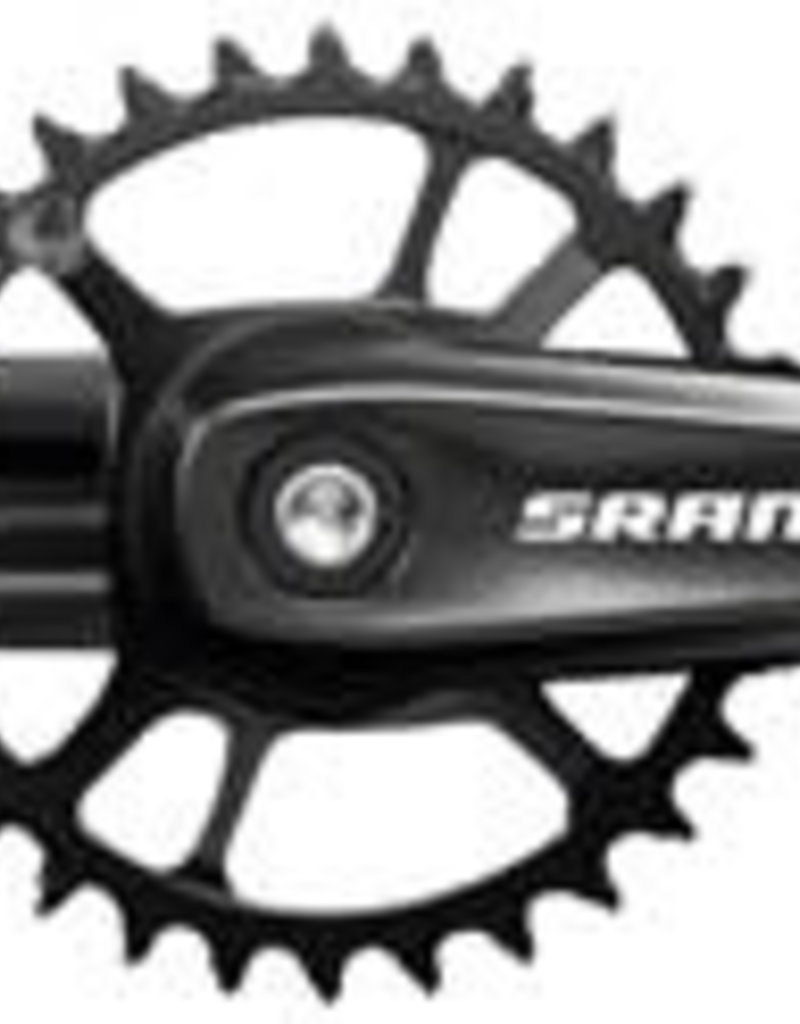 SRAM SRAM SX Eagle Crankset - 170mm, 12-Speed, 32t, Direct Mount, Power Spline Spindle Interface, Black, A1