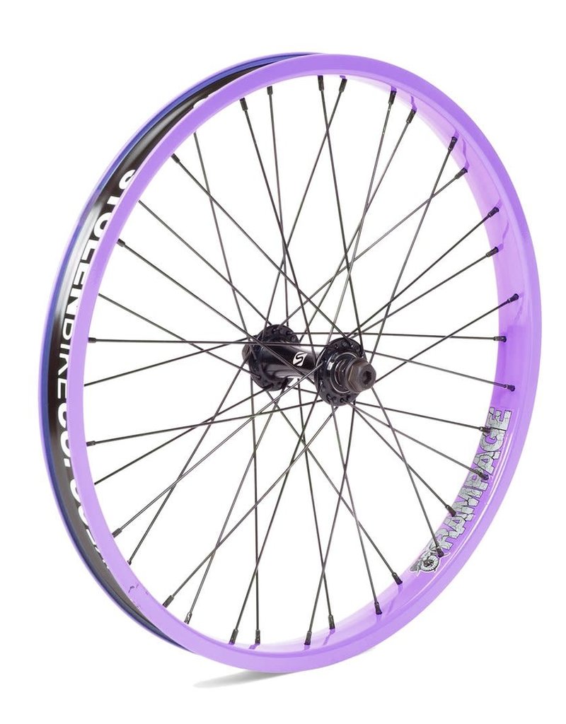 Stolen Stolen Rampage Front Female Axle Wheel 20" Lavender