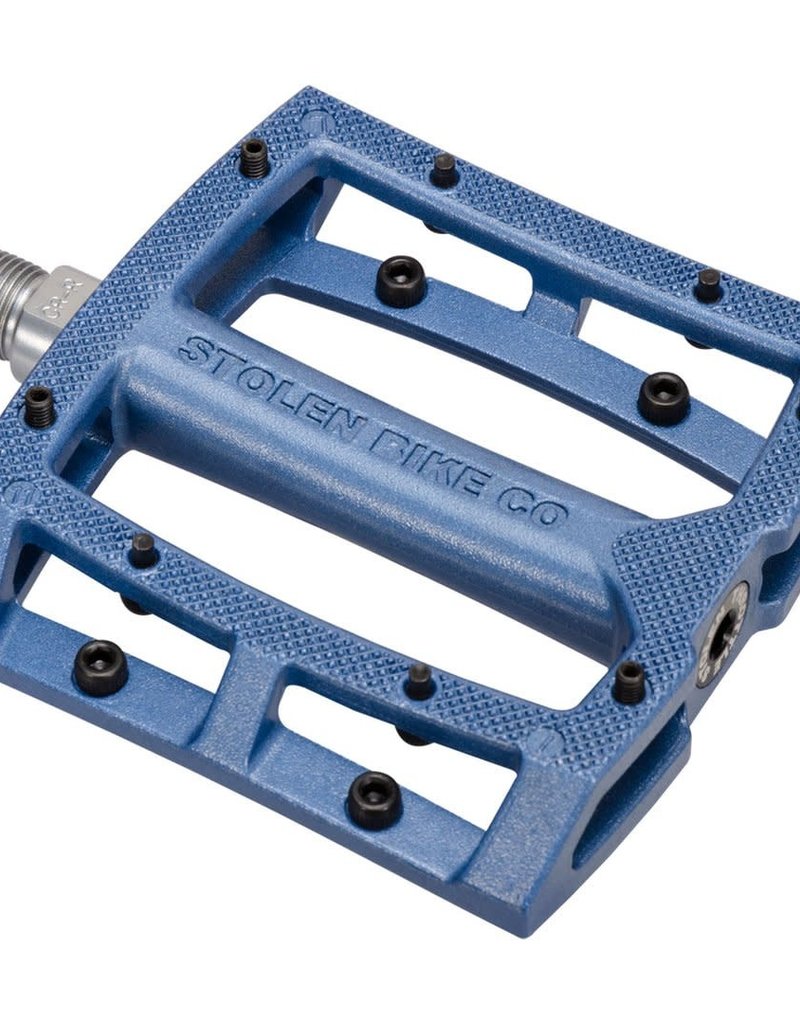 Stolen STLN Throttle BMX Pedals (Sealed) Blue