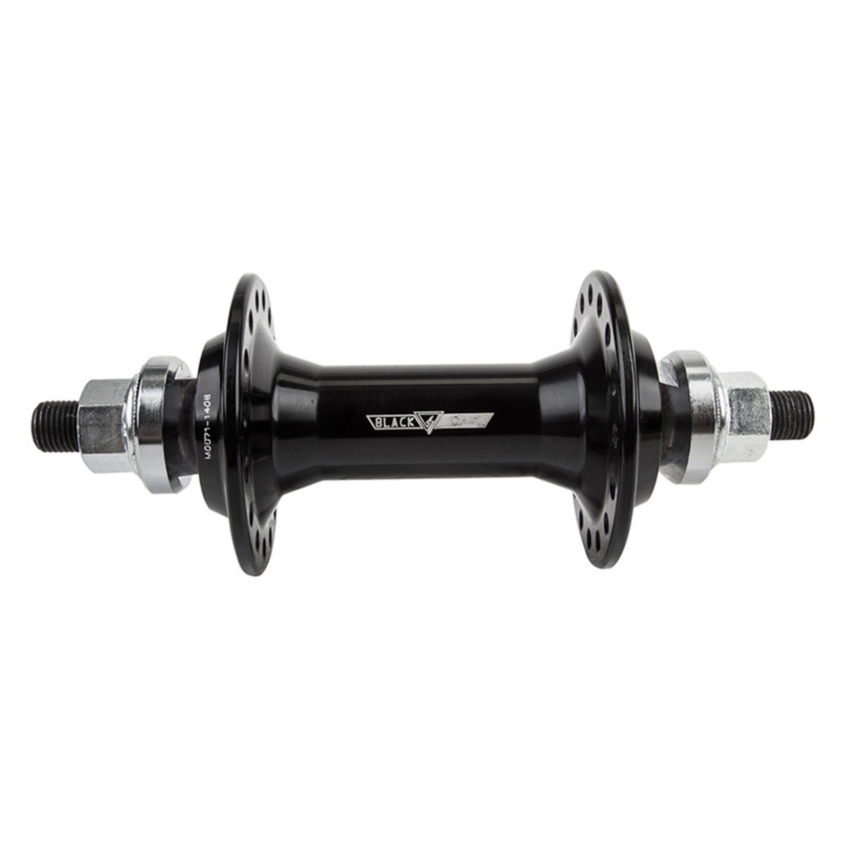 Black Ops MX3100 Front Hub, Bolt-On, 32h, 3/8", Sealed, Black