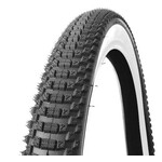 26x2.125 Sunlite Black w/Whitewall S-RAD 1166