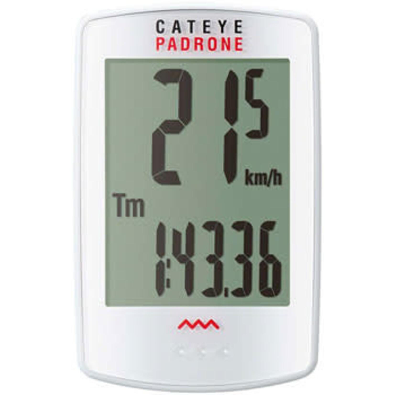 CatEye CatEye Padrone Bike Computer - Wireless, White