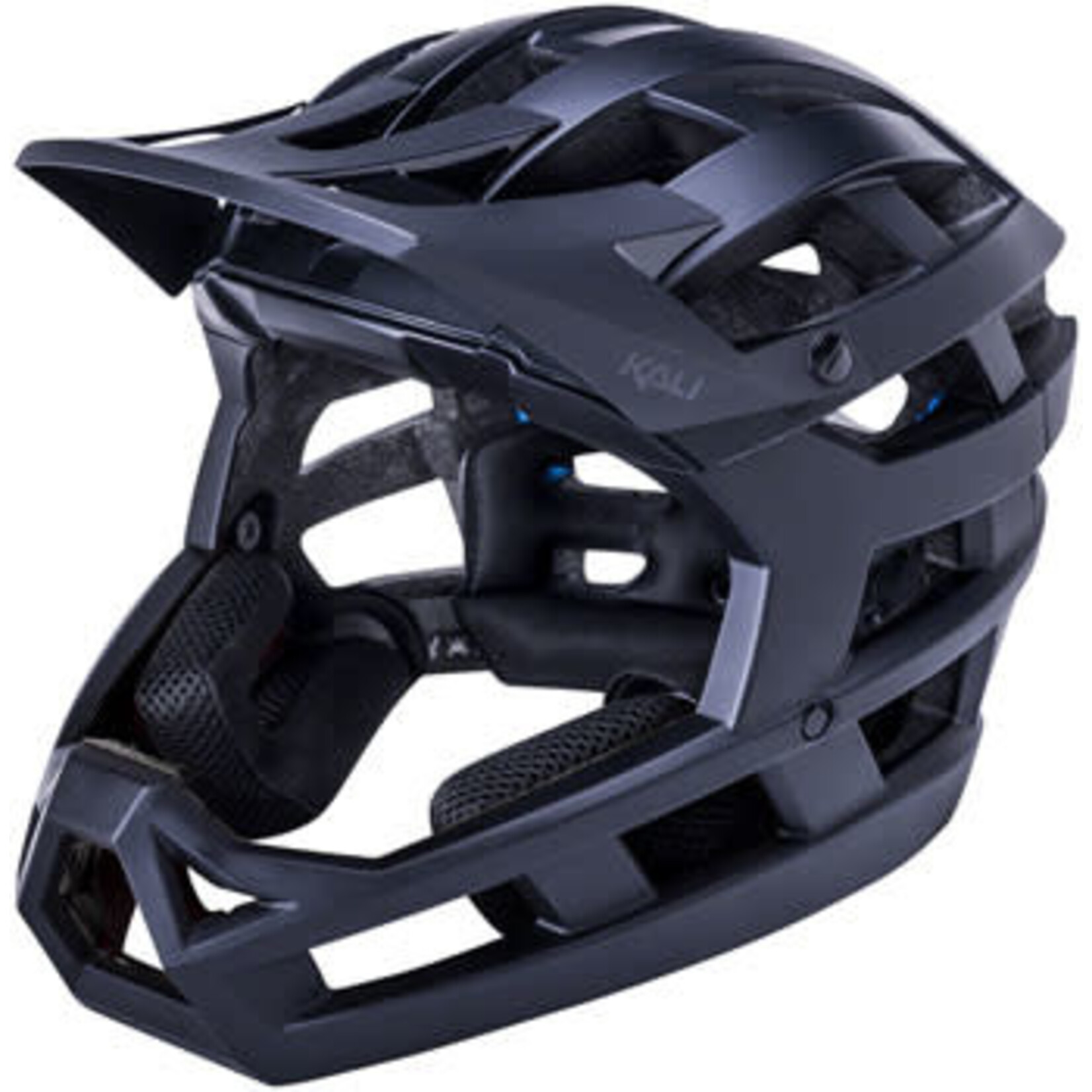 Kali Protectives Kali Protectives Invader 2.0 Full-Face Helmet - Solid Matte Black, X-Small/Medium
