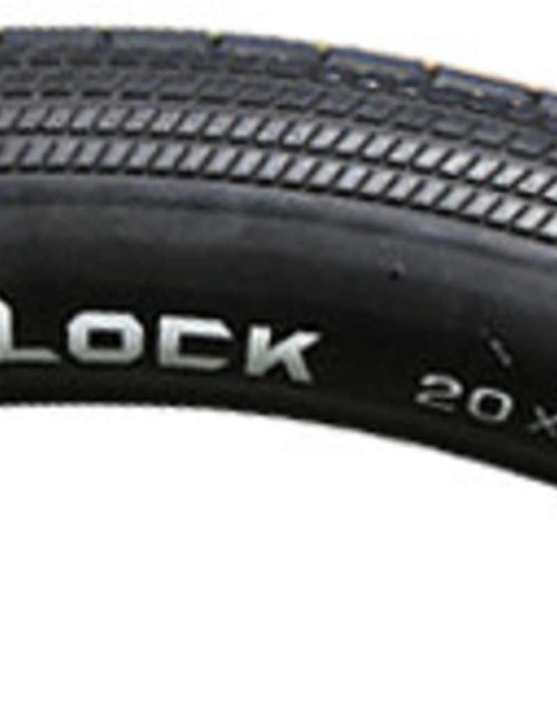 Tioga 24x1.75 Tioga PowerBlock Tire, Clincher, Wire, Black, 60tpi