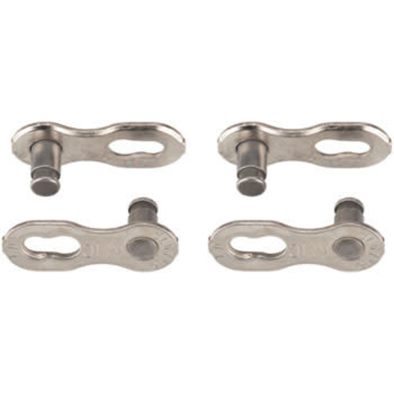 KMC KMC MissingLink CL571R 7.1mm Connector - 7,8-Speed, Reusable, Silver, 2 Pairs/Card