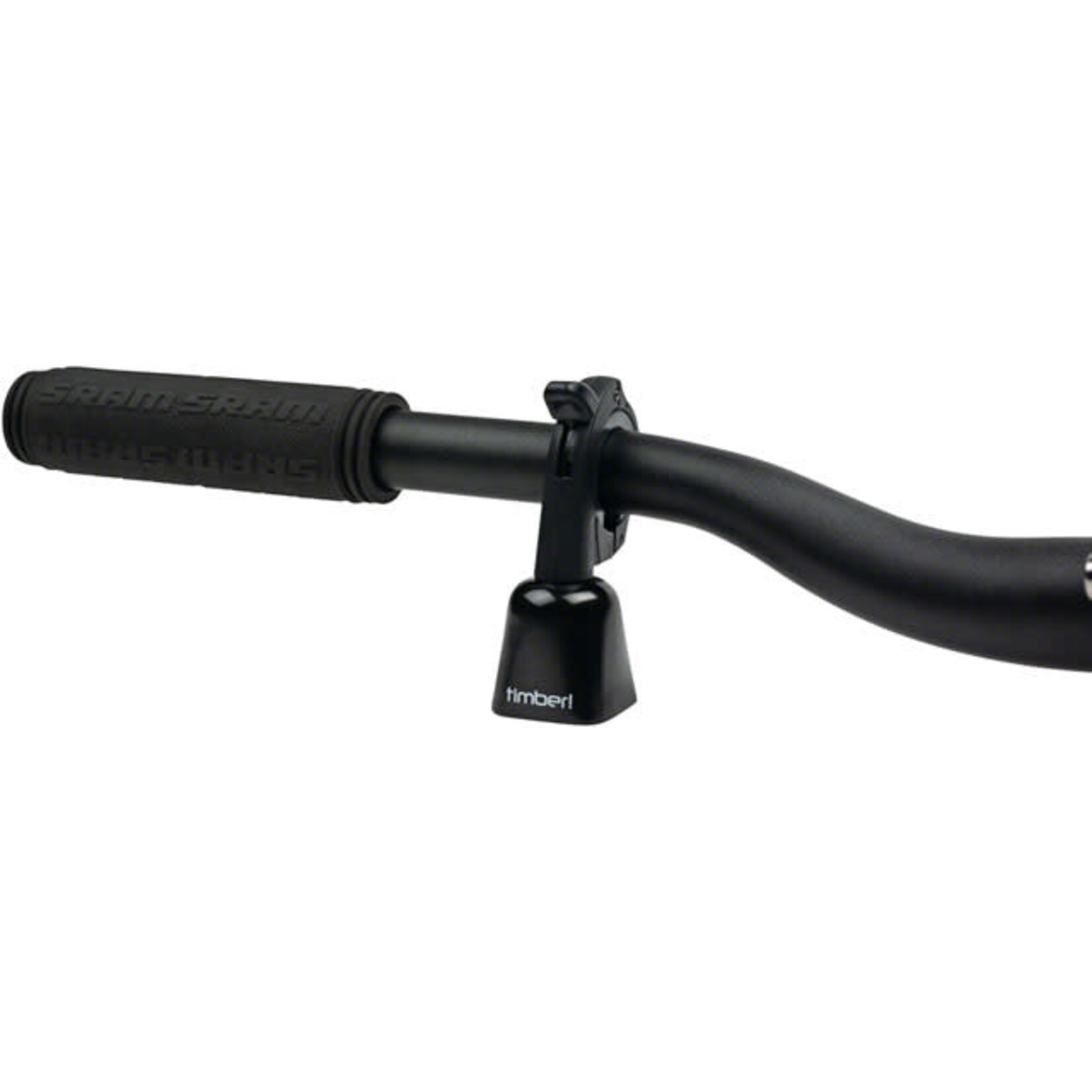 Timber MTB Bell: Black Bolt-on