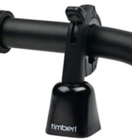 Timber MTB Bell: Black Bolt-on