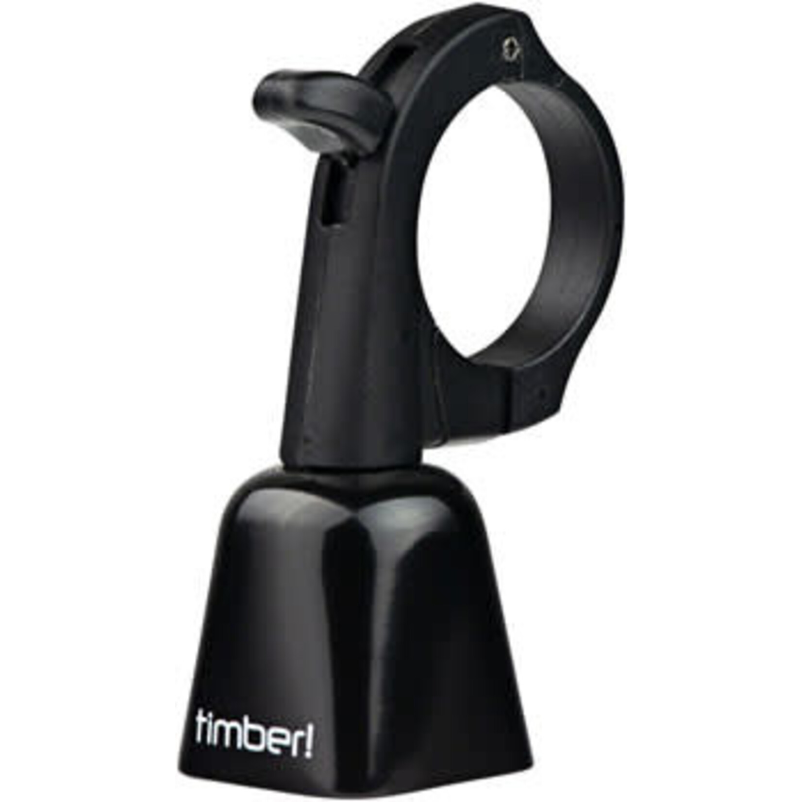 Timber MTB Bell: Black Bolt-on