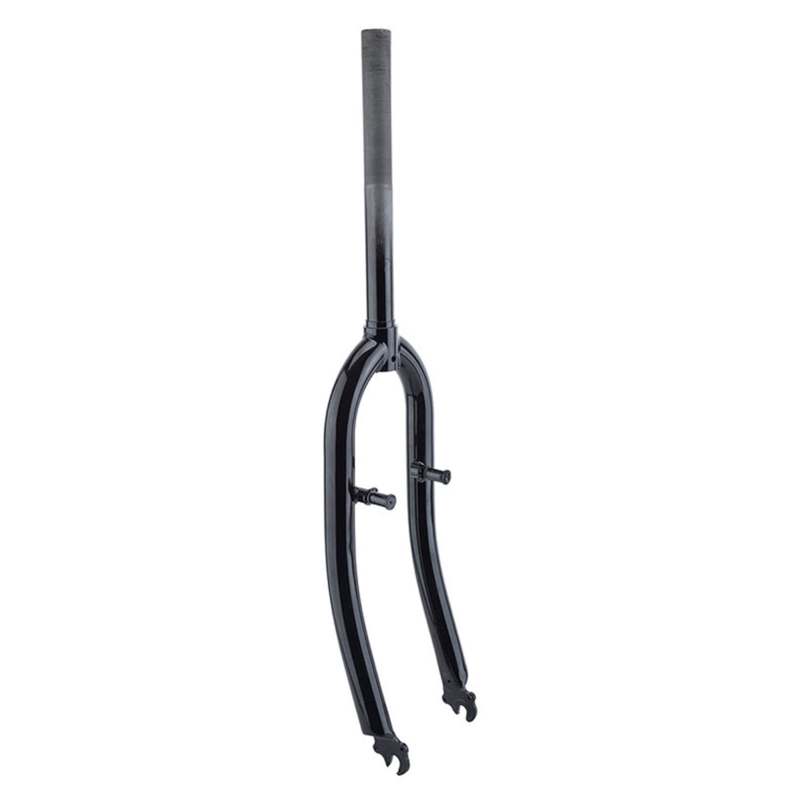 26" Fork, Cruiser, MTB Hi-Ten Steel, w/Canti Mounts, Black 250x125x28.6x30