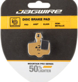 Jagwire Jagwire Mountain Pro Alloy Backed Semi-Metallic Disc Pads for Avid Elixir R, CR Mag, 1, 3, 5, 7, 9, X.O, XX, World Cup