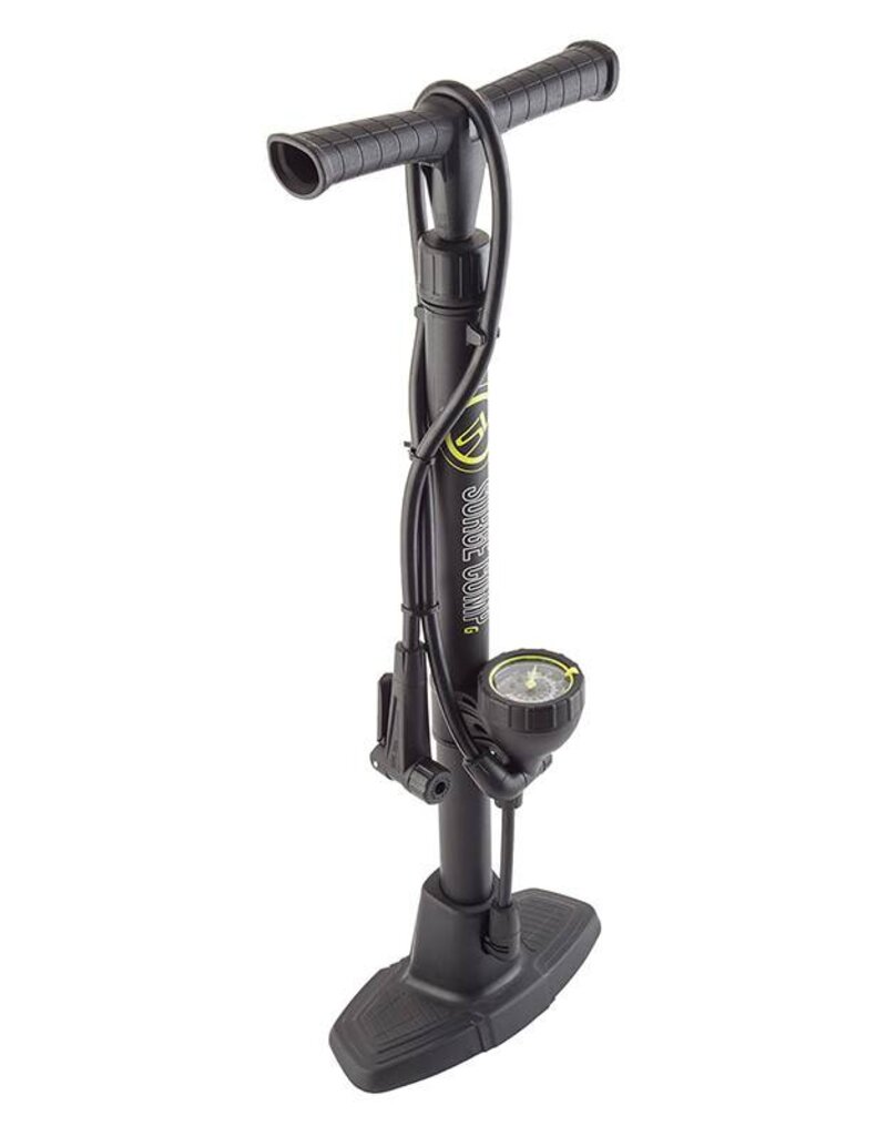 Sunjlite Floor Pump Air Surge Comp LT w/Gauge