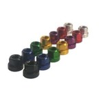 TNT Bicycles TNT Aluminum 3/8" (10mm) x 26tpi Axle Nuts (Pair)