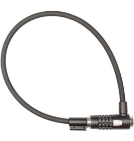 Kryptonite Kryptonite KryptoFlex 1265 Cable Lock - with 4-Digit Combo, 2.12' x 12mm, Black