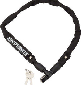 Kryptonite Kryptonite Keeper 465 Chain Lock with Key: 2.13' x 4mm Black