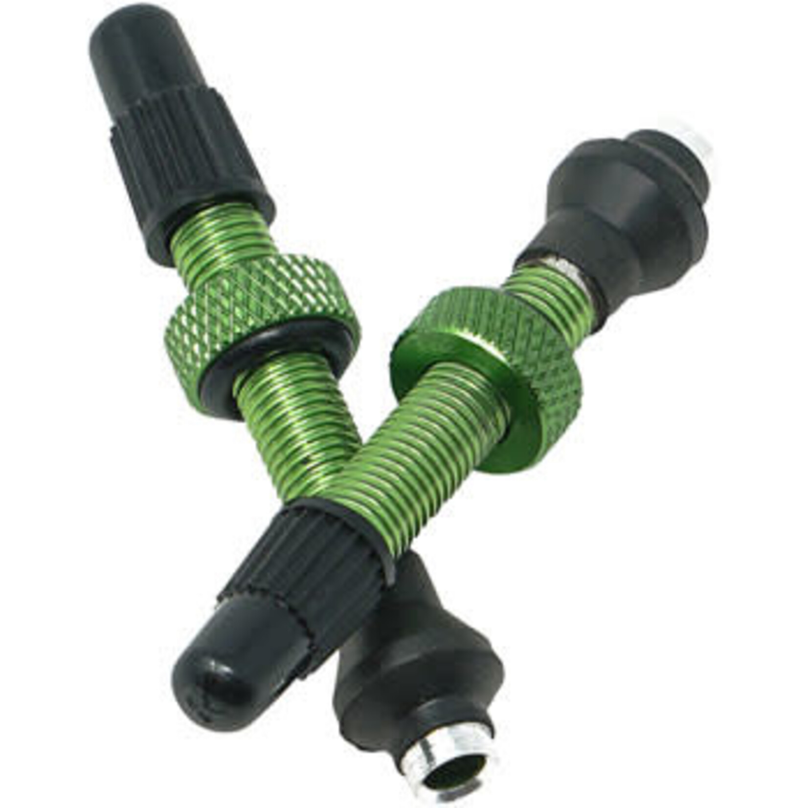 Industry Nine Industry Nine No-Clog Aluminum Tubeless Valve Stems, 40mm, Pair