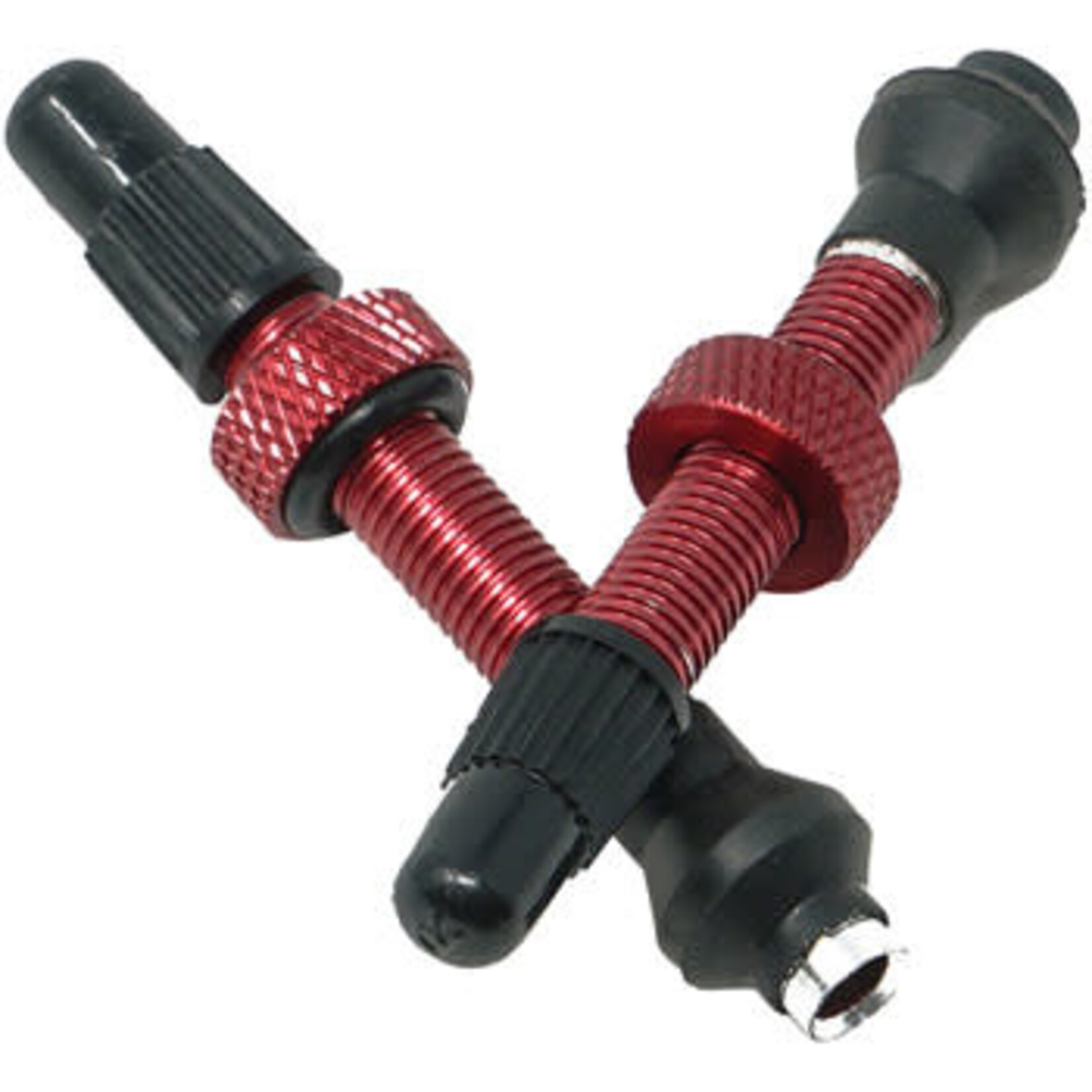 Industry Nine Industry Nine No-Clog Aluminum Tubeless Valve Stems, 40mm, Pair