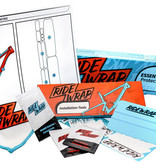 RideWrap Essential MTB Frame Protection Kit - Gloss Clear